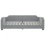 Trundle sofa bed with drawers light gray fabric 80x200 cm by vidaXL, Beds and slatted bases - Ref: Foro24-3197665, Price: 289...