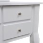 Dressing table with mirror and stool 7 drawers white by vidaXL, Bedroom Dressers - Ref: Foro24-241002, Price: 264,41 €, Disco...