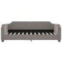 Trundle sofa bed with drawers taupe gray fabric 80x200 cm by vidaXL, Beds and slatted bases - Ref: Foro24-3197668, Price: 295...
