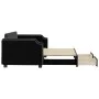 Trundle sofa bed with drawers black fabric 90x200 cm by vidaXL, Beds and slatted bases - Ref: Foro24-3197672, Price: 297,19 €...