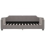Sofá cama nido con cajones tela gris taupe 90x200 cm de vidaXL, Camas y somieres - Ref: Foro24-3197673, Precio: 296,28 €, Des...