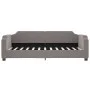 Trundle sofa bed with drawers taupe gray fabric 90x200 cm by vidaXL, Beds and slatted bases - Ref: Foro24-3197673, Price: 296...