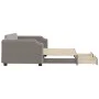 Trundle sofa bed with drawers taupe gray fabric 100x200 cm by vidaXL, Beds and slatted bases - Ref: Foro24-3197678, Price: 30...