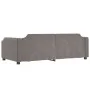 Trundle sofa bed with drawers taupe gray fabric 100x200 cm by vidaXL, Beds and slatted bases - Ref: Foro24-3197678, Price: 30...