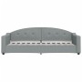 Trundle sofa bed with drawers light gray fabric 80x200 cm by vidaXL, Beds and slatted bases - Ref: Foro24-3197561, Price: 289...