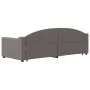 Trundle sofa bed with drawers taupe gray fabric 80x200 cm by vidaXL, Beds and slatted bases - Ref: Foro24-3197564, Price: 289...