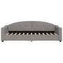 Trundle sofa bed with drawers taupe gray fabric 80x200 cm by vidaXL, Beds and slatted bases - Ref: Foro24-3197564, Price: 289...