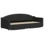 Sofá cama nido con cajones tela negro 80x200 cm de vidaXL, Camas y somieres - Ref: Foro24-3197563, Precio: 287,46 €, Descuent...