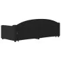 Sofá cama nido con cajones tela negro 80x200 cm de vidaXL, Camas y somieres - Ref: Foro24-3197563, Precio: 287,46 €, Descuent...