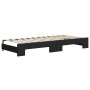 Sofá cama nido con cajones tela negro 80x200 cm de vidaXL, Camas y somieres - Ref: Foro24-3197563, Precio: 291,56 €, Descuent...