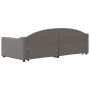 Sofá cama nido con cajones tela gris taupe 90x200 cm de vidaXL, Camas y somieres - Ref: Foro24-3197569, Precio: 293,30 €, Des...