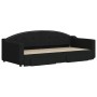 Sofá cama nido con cajones tela negro 90x200 cm de vidaXL, Camas y somieres - Ref: Foro24-3197568, Precio: 299,37 €, Descuent...
