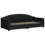 Sofá cama nido con cajones tela negro 90x200 cm de vidaXL, Camas y somieres - Ref: Foro24-3197568, Precio: 299,37 €, Descuent...