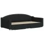 Sofá cama nido con cajones tela negro 100x200 cm de vidaXL, Camas y somieres - Ref: Foro24-3197573, Precio: 301,85 €, Descuen...
