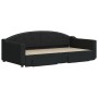 Trundle sofa bed with drawers black fabric 100x200 cm by vidaXL, Beds and slatted bases - Ref: Foro24-3197573, Price: 306,80 ...