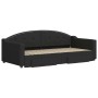 Sofá cama nido con cajones tela negro 90x190 cm de vidaXL, Camas y somieres - Ref: Foro24-3197578, Precio: 288,81 €, Descuent...
