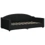 Trundle sofa bed with drawers black fabric 90x190 cm by vidaXL, Beds and slatted bases - Ref: Foro24-3197578, Price: 280,55 €...