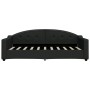 Sofá cama nido con cajones tela negro 90x190 cm de vidaXL, Camas y somieres - Ref: Foro24-3197578, Precio: 288,81 €, Descuent...
