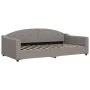 Sofá cama nido con cajones tela gris taupe 100x200 cm de vidaXL, Camas y somieres - Ref: Foro24-3197574, Precio: 304,69 €, De...