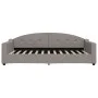 Sofá cama nido con cajones tela gris taupe 100x200 cm de vidaXL, Camas y somieres - Ref: Foro24-3197574, Precio: 304,69 €, De...