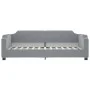 Trundle sofa bed with drawers light gray fabric 100x200 cm by vidaXL, Beds and slatted bases - Ref: Foro24-3197675, Price: 30...