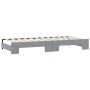 Sofá cama nido con cajones tela gris claro 100x200 cm de vidaXL, Camas y somieres - Ref: Foro24-3197675, Precio: 307,30 €, De...