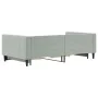 Trundle sofa bed with drawers light gray velvet 100x200 cm by vidaXL, Beds and slatted bases - Ref: Foro24-3196746, Price: 30...