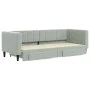 Trundle sofa bed with drawers light gray velvet 80x200 cm by vidaXL, Beds and slatted bases - Ref: Foro24-3196732, Price: 310...