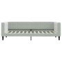 Trundle sofa bed with drawers light gray velvet 80x200 cm by vidaXL, Beds and slatted bases - Ref: Foro24-3196732, Price: 289...