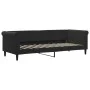 Trundle sofa bed with drawers black velvet 80x200 cm by vidaXL, Beds and slatted bases - Ref: Foro24-3197840, Price: 457,79 €...