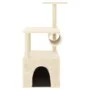 Cat scratching post with cream sisal posts 109.5 cm by vidaXL, Cat furniture - Ref: Foro24-172058, Price: 37,11 €, Discount: %