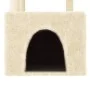Cat scratching post with cream sisal posts 109.5 cm by vidaXL, Cat furniture - Ref: Foro24-172058, Price: 37,11 €, Discount: %