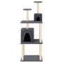 Katzenkratzbaum mit dunkelgrauen Sisalstämmen, 167 cm von vidaXL, Katzenmöbel - Ref: Foro24-172069, Preis: 54,34 €, Rabatt: %