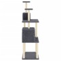 Cat scratching post with dark gray sisal posts 167 cm by vidaXL, Cat furniture - Ref: Foro24-172069, Price: 54,34 €, Discount: %
