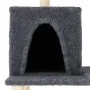 Cat scratching post with dark gray sisal posts 167 cm by vidaXL, Cat furniture - Ref: Foro24-172069, Price: 61,31 €, Discount: %