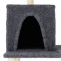 Katzenkratzbaum mit dunkelgrauen Sisalstämmen, 167 cm von vidaXL, Katzenmöbel - Ref: Foro24-172069, Preis: 54,34 €, Rabatt: %