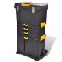 Tragbarer Wagen-Werkzeugkasten von vidaXL, Werkzeugschränke - Ref: Foro24-140910, Preis: 132,80 €, Rabatt: %