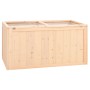 Hamsterkäfig aus massivem Tannenholz 89,5x45x45 cm von vidaXL, Käfige und Lebensräume für Kleintiere - Ref: Foro24-172381, Pr...