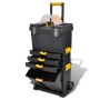 Tragbarer Wagen-Werkzeugkasten von vidaXL, Werkzeugschränke - Ref: Foro24-140910, Preis: 132,80 €, Rabatt: %