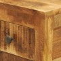 Nachttisch mit 1 Schublade aus massivem Mangoholz von vidaXL, Nachttische - Ref: Foro24-241090, Preis: 140,48 €, Rabatt: %