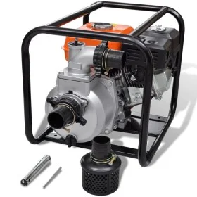 Gasoline engine water pump 80 mm connection 4800 W by vidaXL, Pumps for pools, fountains and ponds - Ref: Foro24-140935, Pric...