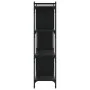 4-shelf bookcase black engineered wood 76x32x123 cm by vidaXL, Bookcases and shelves - Ref: Foro24-833935, Price: 63,56 €, Di...