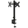 Soporte para monitor acero negro VESA 75/100 mm de vidaXL, Soportes para monitores y televisor - Ref: Foro24-357999, Precio: ...