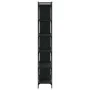 6-shelf engineered wood bookcase in black, 76x32x192 cm by vidaXL, Bookcases and shelves - Ref: Foro24-833945, Price: 90,74 €...