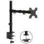 Monitor stand black steel VESA 75/100 mm by vidaXL, Monitor and TV stands - Ref: Foro24-358001, Price: 30,70 €, Discount: %