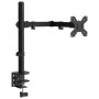 Monitor stand black steel VESA 75/100 mm by vidaXL, Monitor and TV stands - Ref: Foro24-358001, Price: 30,70 €, Discount: %