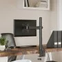 Monitor stand black steel VESA 75/100 mm by vidaXL, Monitor and TV stands - Ref: Foro24-358001, Price: 30,70 €, Discount: %