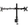 Monitor stand black steel VESA 75/100 mm by vidaXL, Monitor and TV stands - Ref: Foro24-358001, Price: 30,70 €, Discount: %