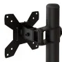 Soporte para monitor doble acero negro VESA 75/100 mm de vidaXL, Soportes para monitores y televisor - Ref: Foro24-358007, Pr...