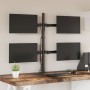 Black steel monitor stand VESA 75/100 mm by vidaXL, Monitor and TV stands - Ref: Foro24-358004, Price: 51,46 €, Discount: %